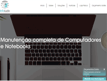 Tablet Screenshot of infotudo.com